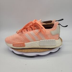 Adidas NMD R1 Women's Running Shoes Women 8 Sun Glow Pink Peach Coral